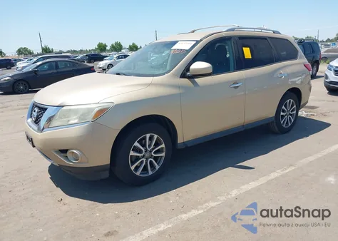 2013 Nissan Pathfinder Sv из США, поврежденный, VIN 5N1AR2MM7DC645084